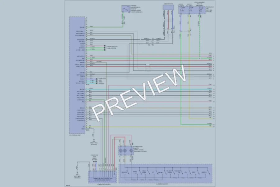 2013 Nissan Pathfinder Navigation wiring diagram preview