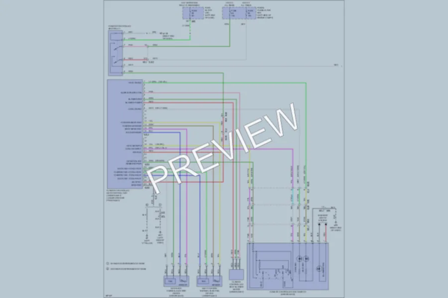 2013 Nissan Pathfinder Power Seats wiring diagram preview