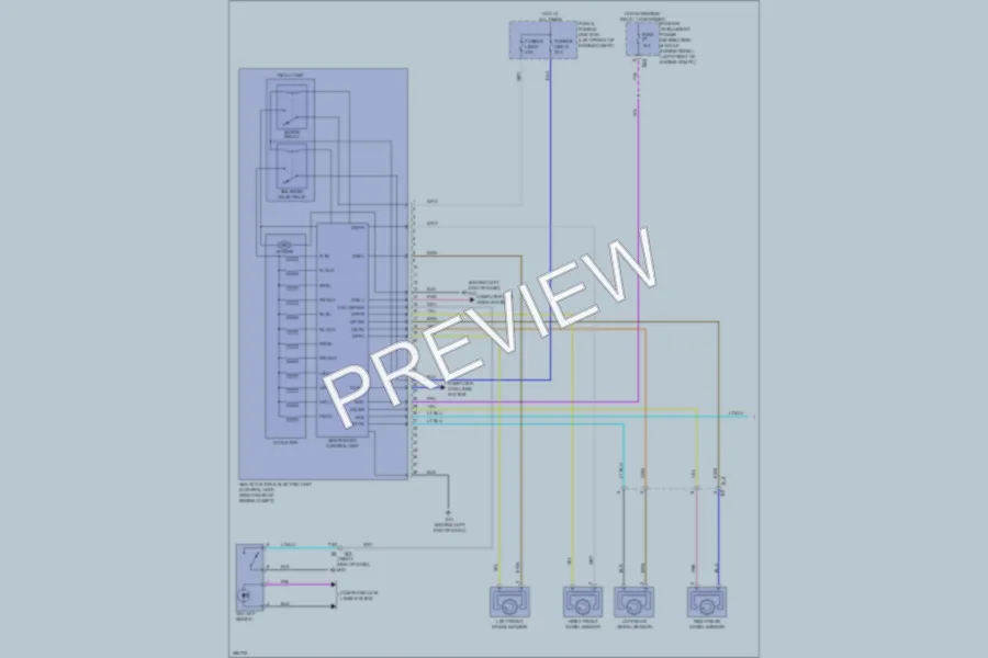 2013 Nissan Sentra Anti Lock Brakes wiring diagram preview
