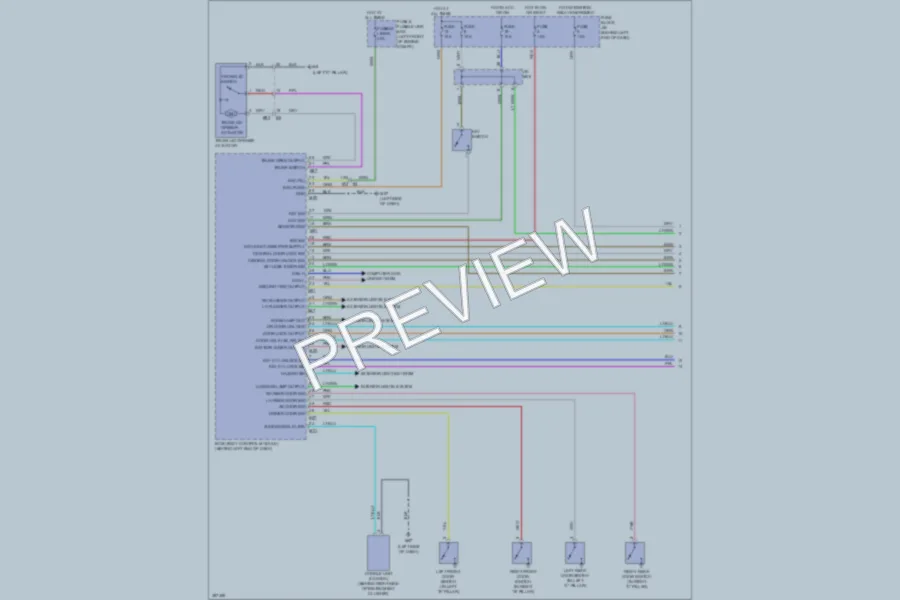 2013 Nissan Sentra Anti Theft wiring diagram preview