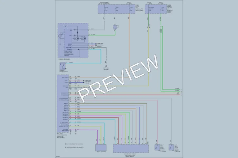2013 Nissan Sentra Headlights wiring diagram preview