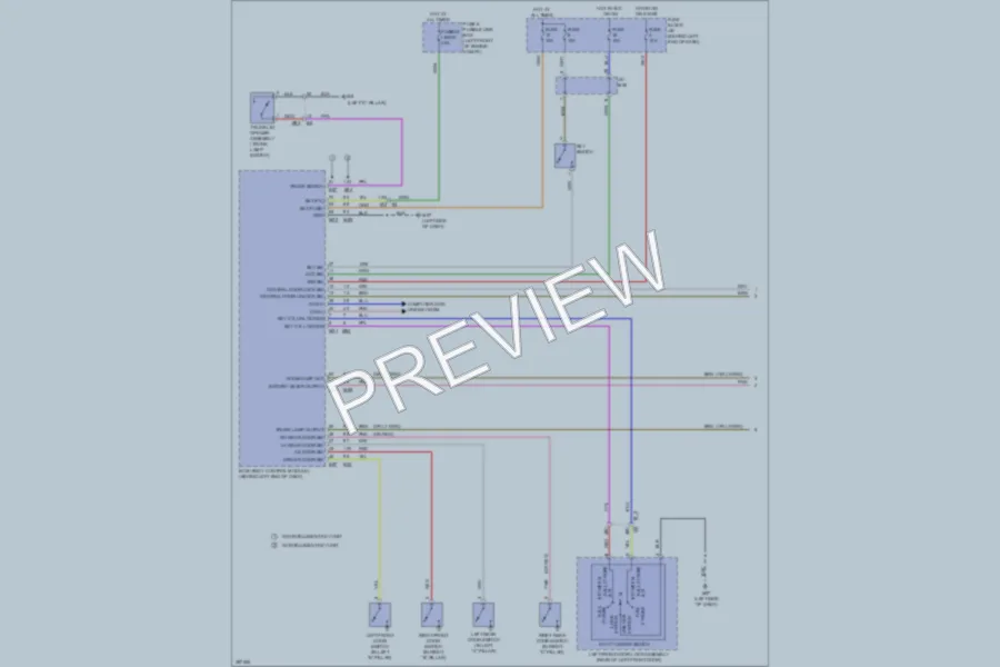 2013 Nissan Sentra Interior Lights wiring diagram preview