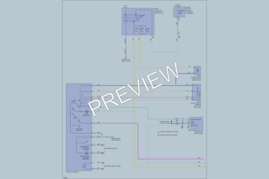 2013 Nissan Versa Air Conditioning wiring diagram preview
