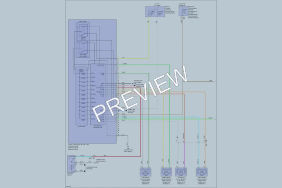 2013 Nissan Versa Anti Lock Brakes wiring diagram preview