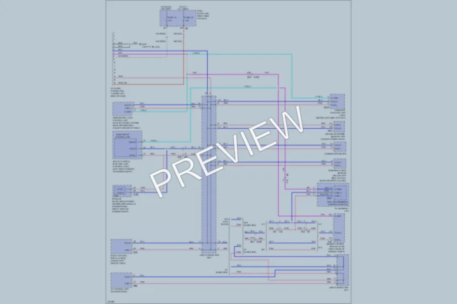 2013 Nissan Xterra Computer Data Lines wiring diagram preview