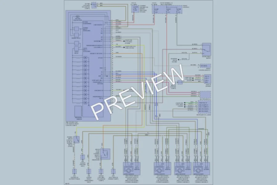 2013 Porsche 911 Anti Lock Brakes wiring diagram preview