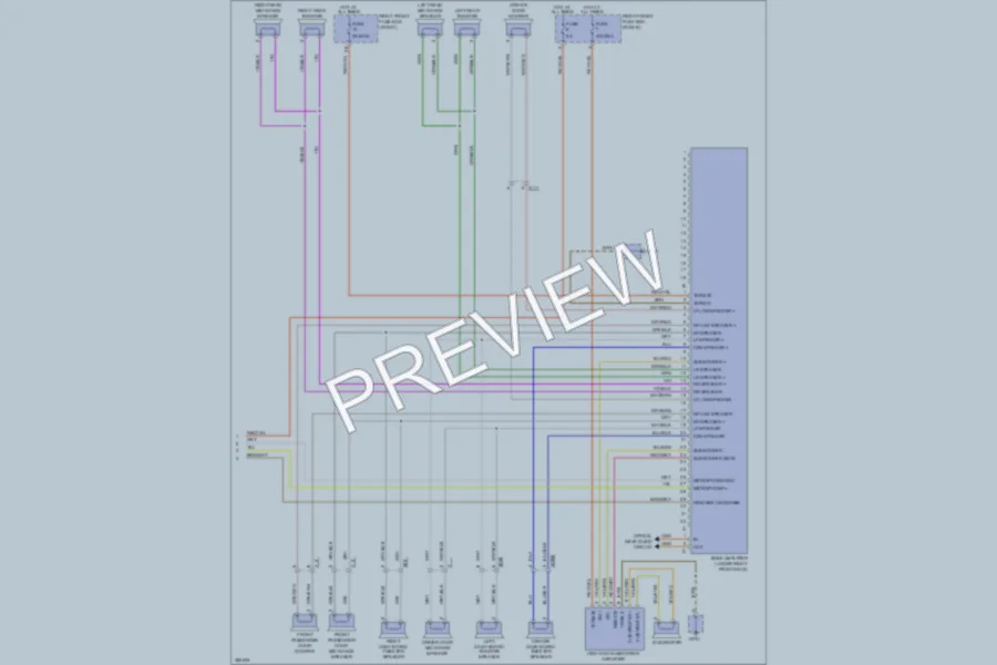 2013 Porsche 911 Navigation wiring diagram preview