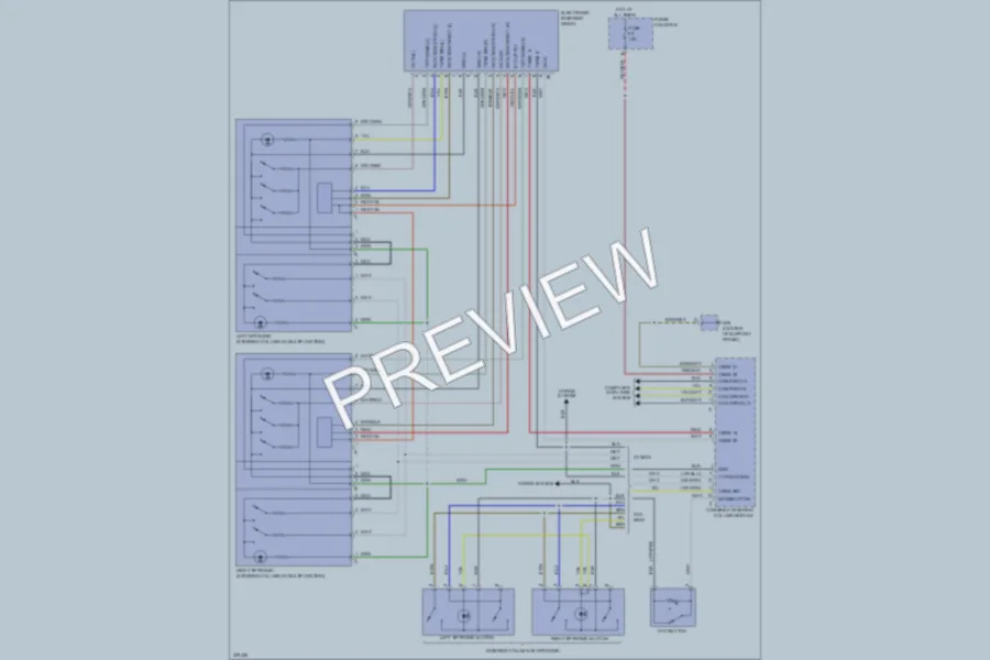 2013 Porsche 911 Transmission wiring diagram preview