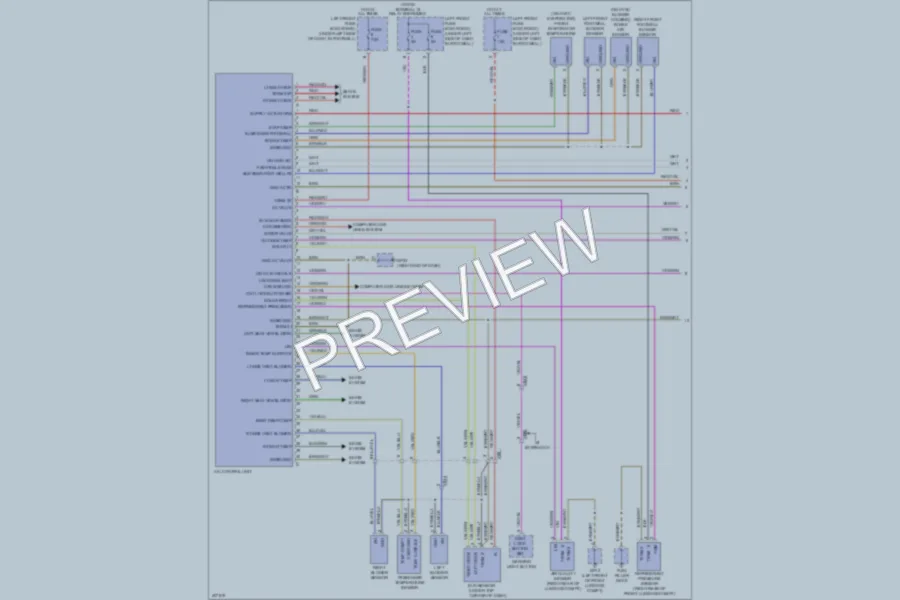 2013 Porsche Boxster Air Conditioning wiring diagram preview