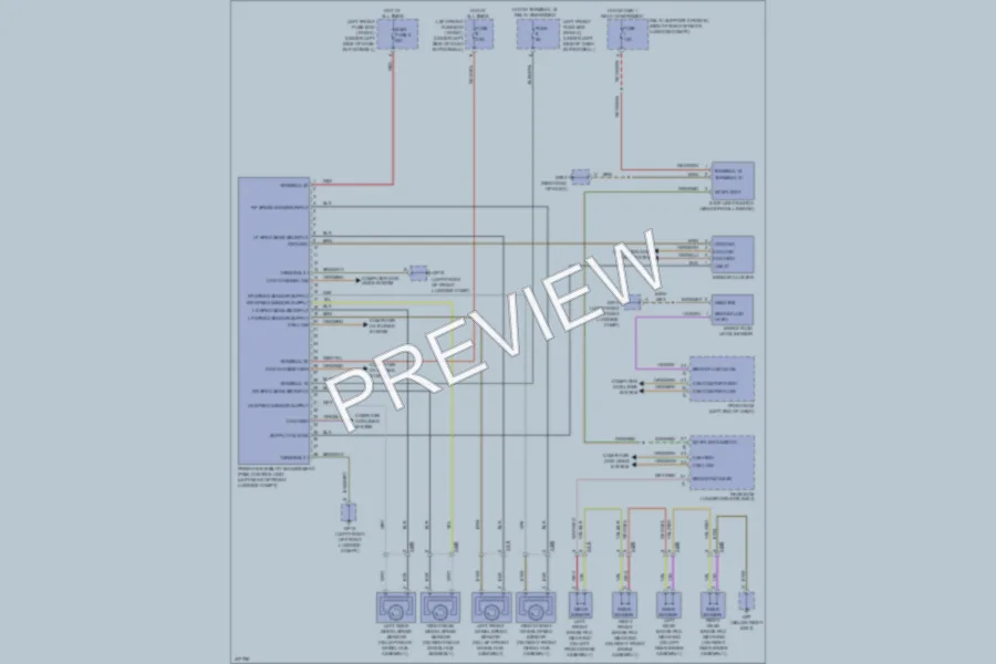 2013 Porsche Boxster Anti Lock Brakes wiring diagram preview