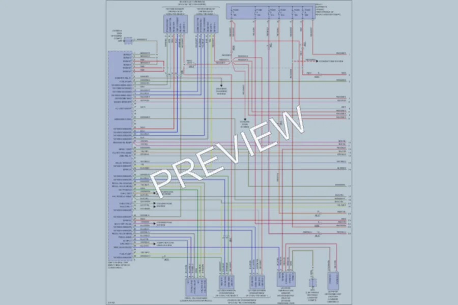 2013 Porsche Boxster Engine Performance wiring diagram preview