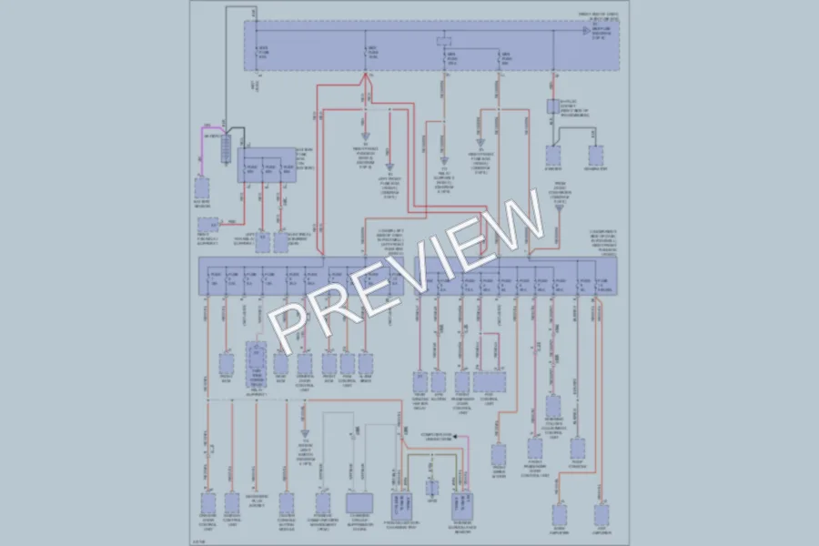 2013 Porsche Boxster Power Distribution wiring diagram preview