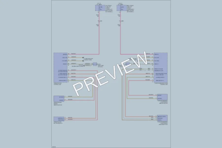 2013 Porsche Boxster Power Windows wiring diagram preview