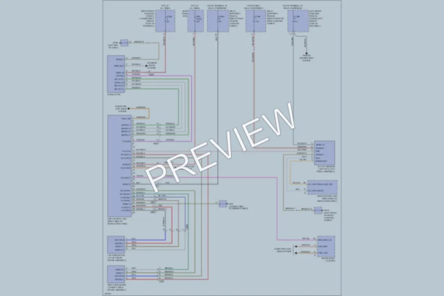 2013 Porsche Boxster Shift Interlock wiring diagram preview