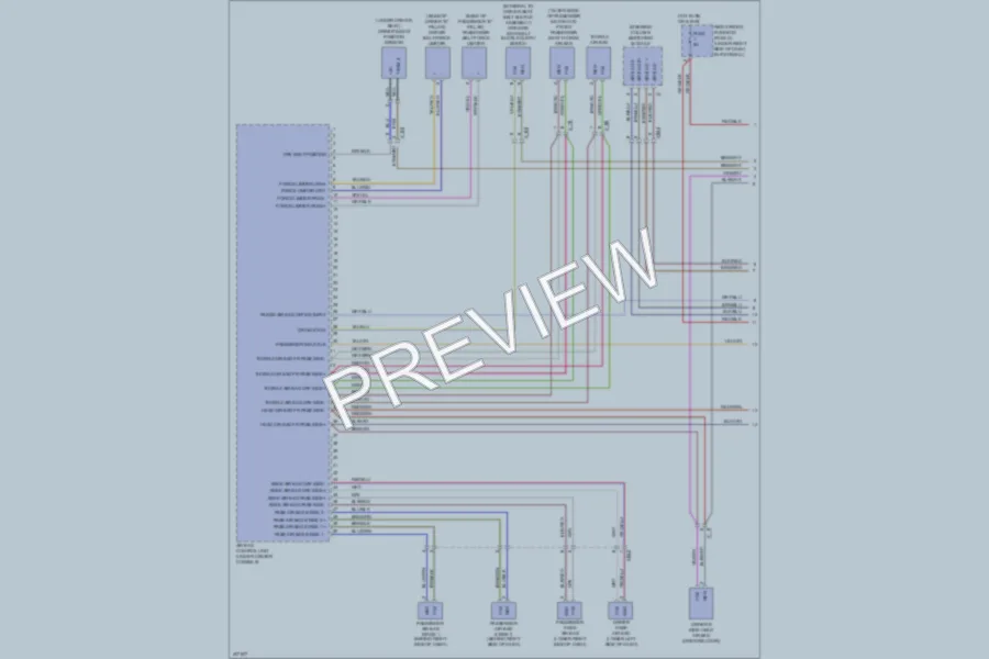 2013 Porsche Boxster Supplemental Restraints wiring diagram preview