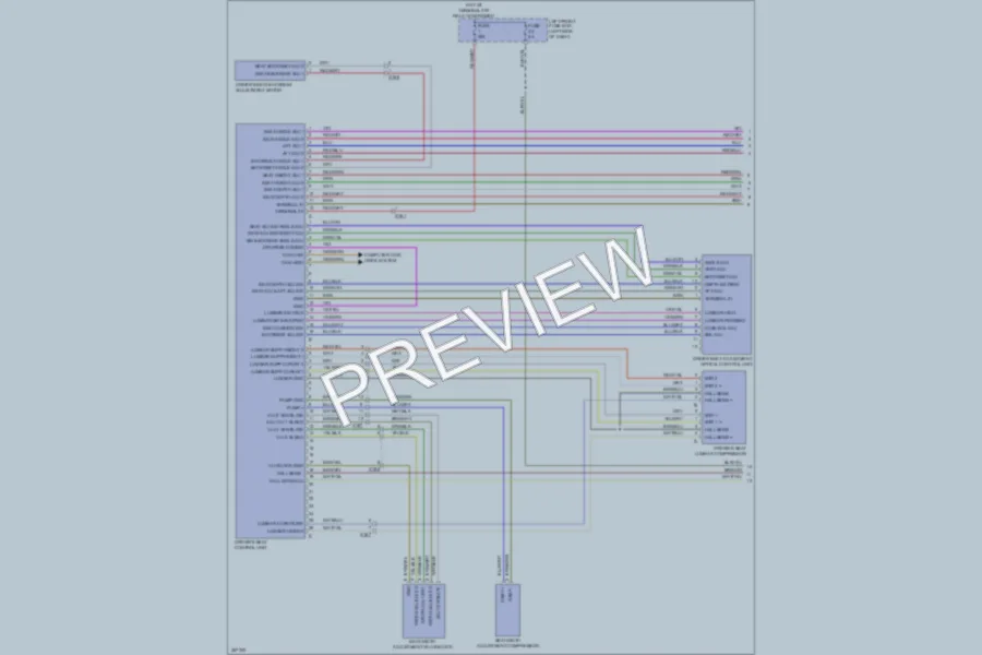 2013 Porsche Cayenne Memory Systems wiring diagram preview