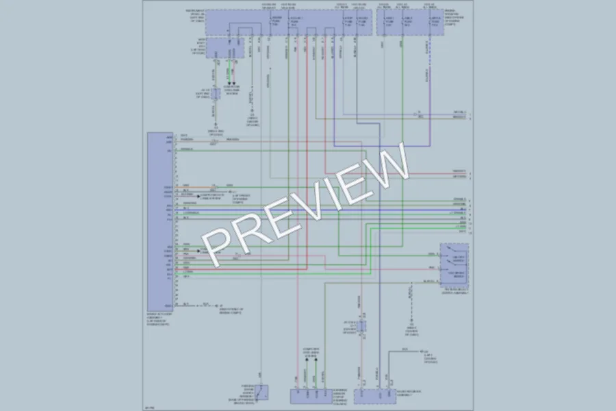 2013 Scion FRS Anti Lock Brakes wiring diagram preview