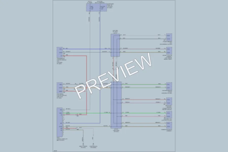 2013 Scion FRS Computer Data Lines wiring diagram preview