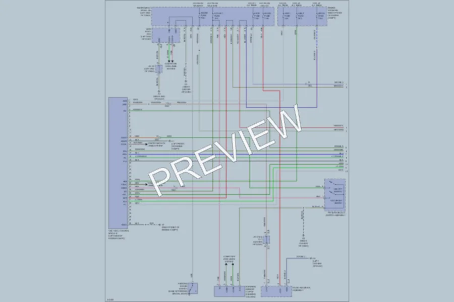 2013 Subaru BRZ Anti Lock Brakes wiring diagram preview