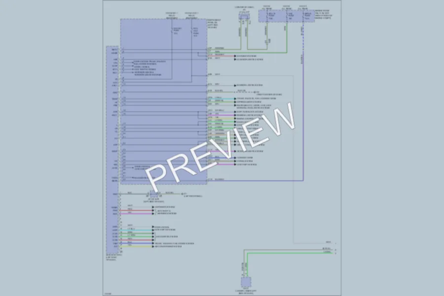 2013 Subaru BRZ Body Control Modules wiring diagram preview