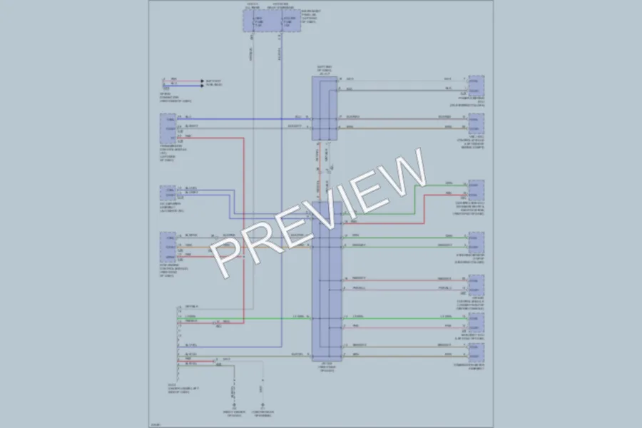 2013 Subaru BRZ Computer Data Lines wiring diagram preview