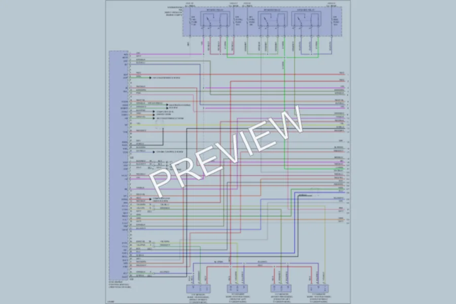 2013 Subaru BRZ Engine Performance wiring diagram preview