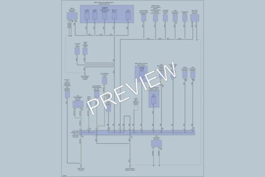 2013 Subaru BRZ Ground Distribution wiring diagram preview