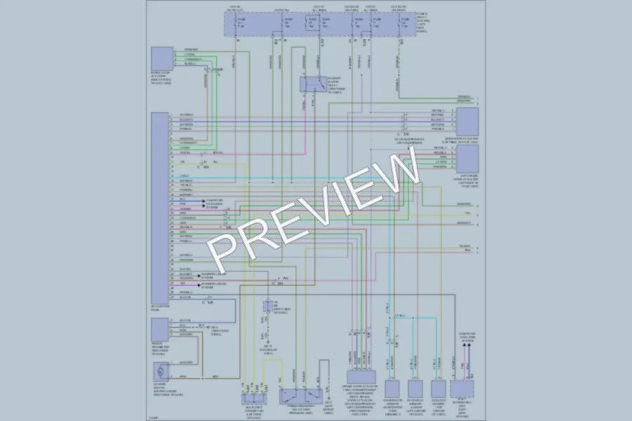 2013 Subaru Forester Air Conditioning wiring diagram preview