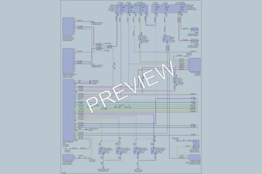 2013 Subaru Forester Anti Theft wiring diagram preview
