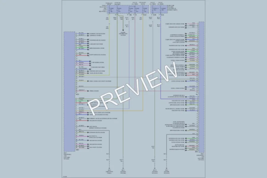 2013 Subaru Forester Body Control Modules wiring diagram preview