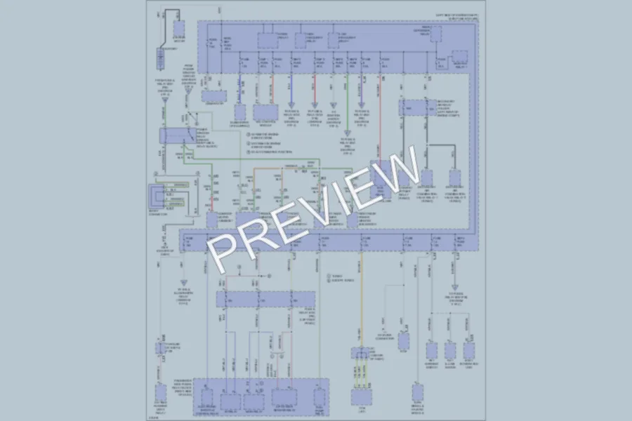 2013 Subaru Forester Power Distribution wiring diagram preview