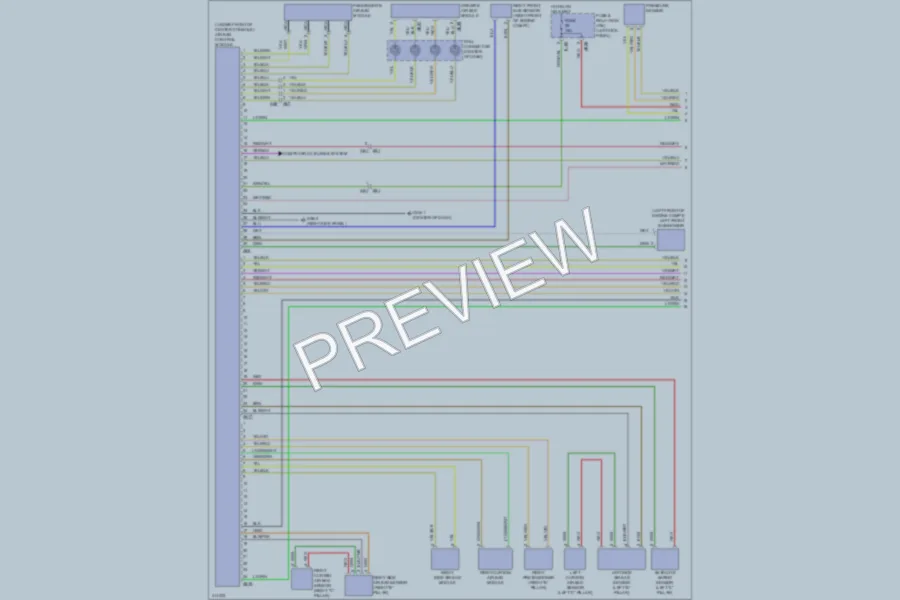 2013 Subaru Forester Supplemental Restraints wiring diagram preview