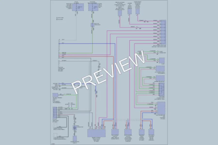 2013 Subaru 2.5L Eng Computer Data Lines wiring diagram preview