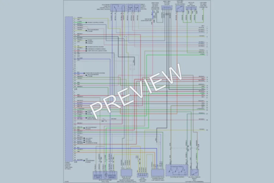 2013 Subaru 2.5L Eng Engine Performance wiring diagram preview