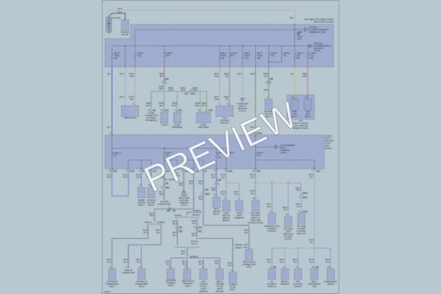 2013 Subaru Legacy Power Distribution wiring diagram preview