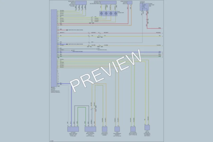 2013 Subaru XVCrosstrek Supplemental Restraints wiring diagram preview