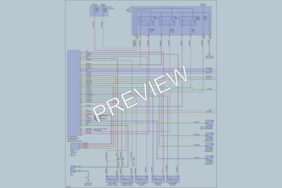 2013 Suzuki Kizashi Anti Theft wiring diagram preview