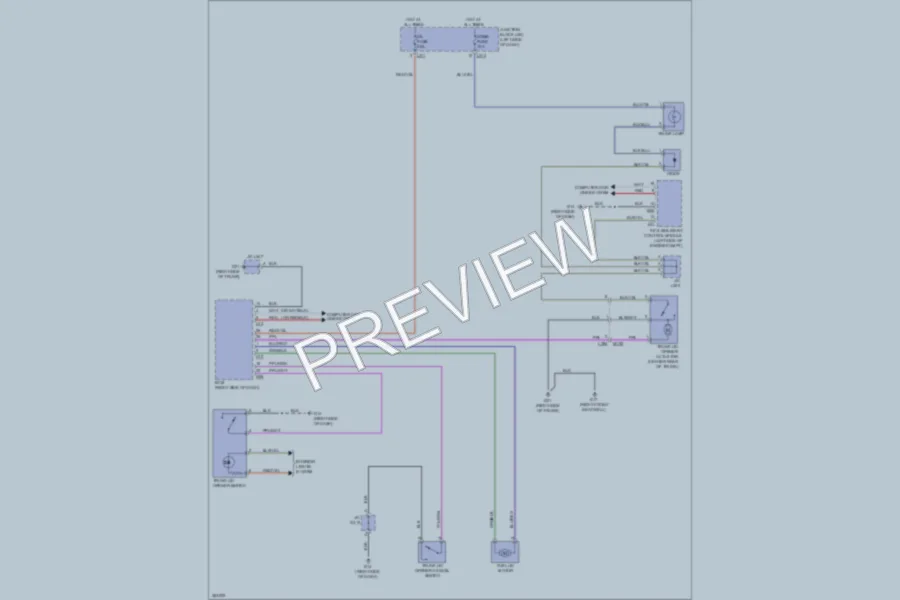 2013 Suzuki Kizashi Trunk Tailgate Fuel Door wiring diagram preview