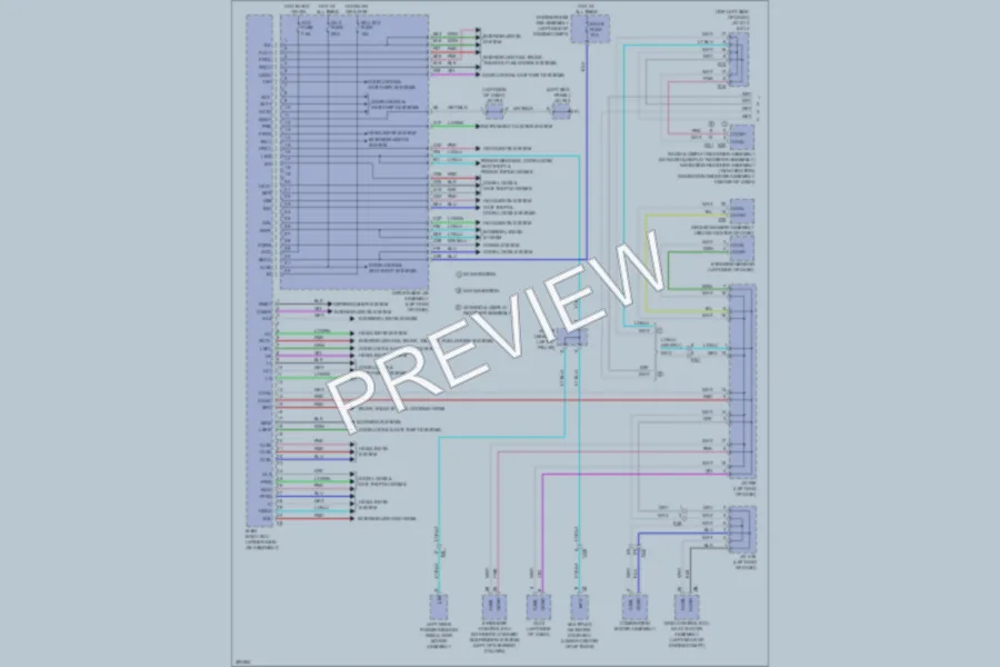 2013 Toyota 4Runner Body Control Modules wiring diagram preview