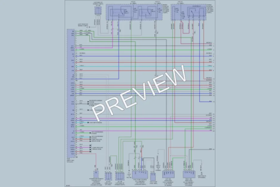 2013 Toyota 4Runner Engine Performance wiring diagram preview