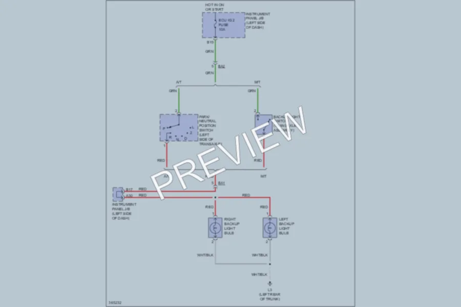 2013 Toyota Corolla Exterior Lights wiring diagram preview