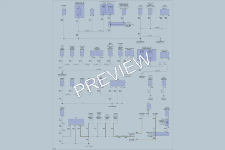 2013 Toyota Corolla Ground Distribution wiring diagram preview