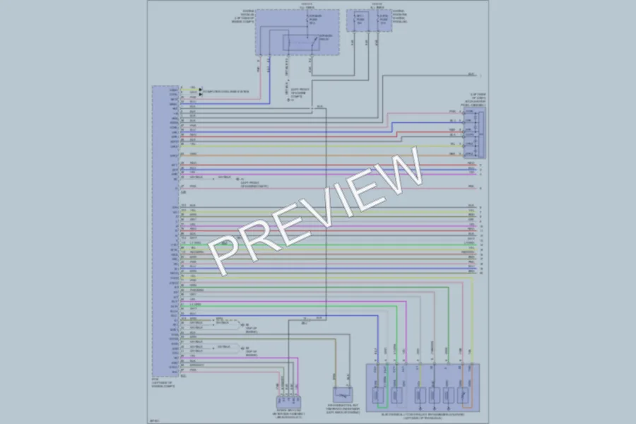 2013 Toyota Corolla Transmission wiring diagram preview