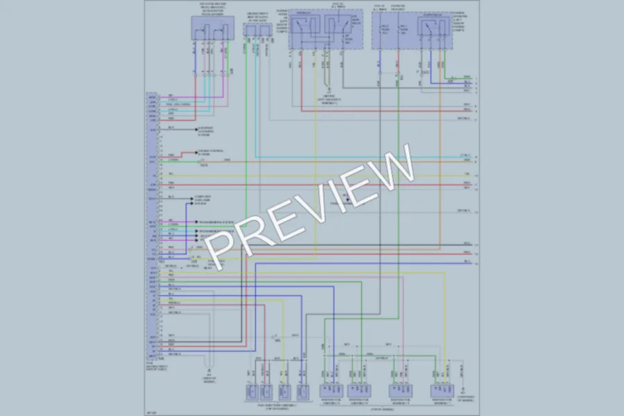 2013 Toyota Highlander Engine Performance wiring diagram preview