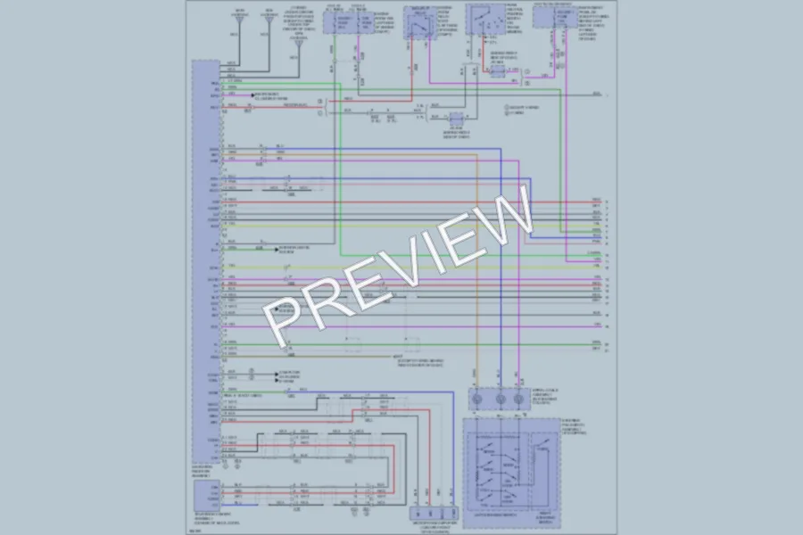 2013 Toyota Highlander Navigation wiring diagram preview