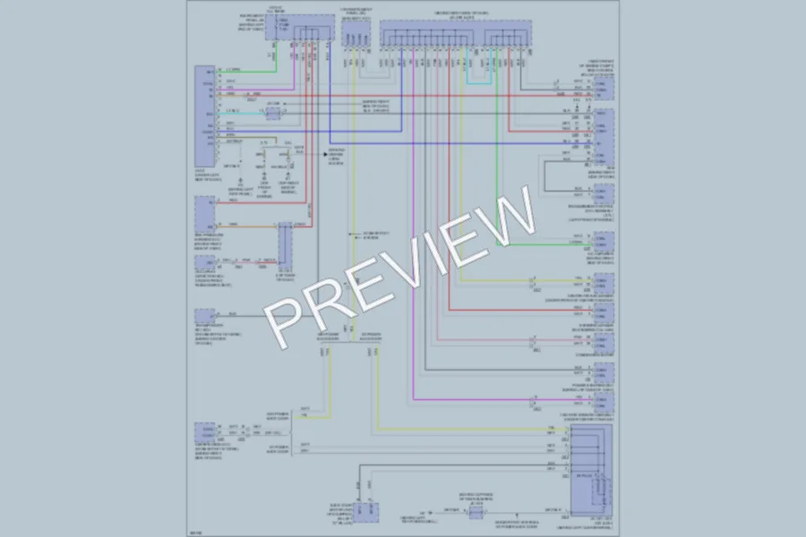 2013 Toyota HighlanderHybrid Computer Data Lines wiring diagram preview