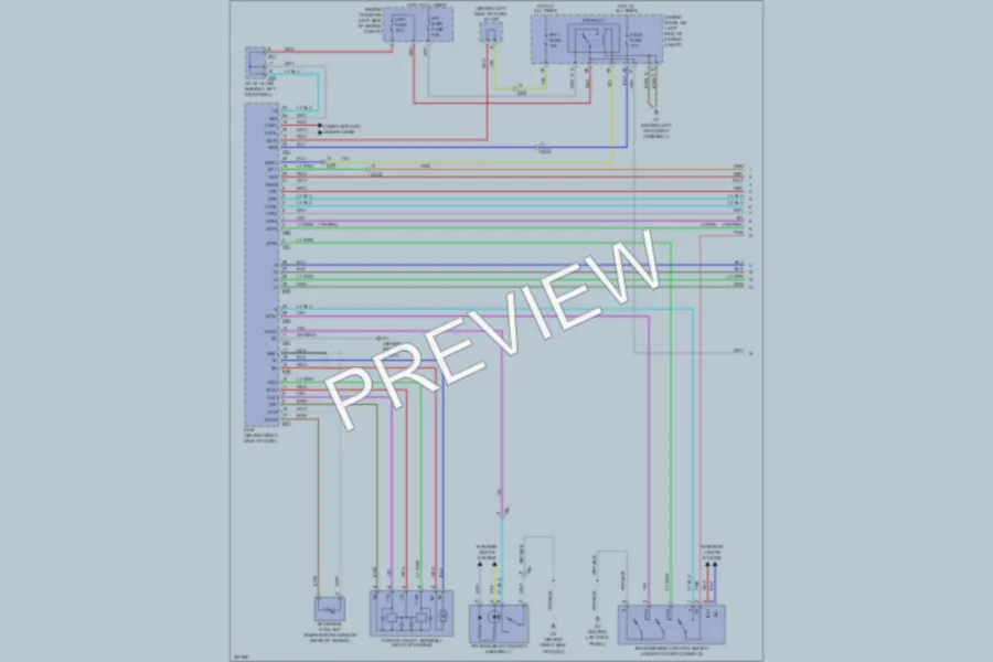 2013 Toyota HighlanderHybrid Transmission wiring diagram preview