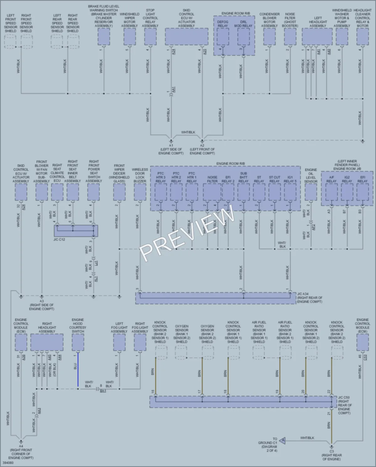 2013 Toyota LandCruiser Ground Distribution wiring diagram preview