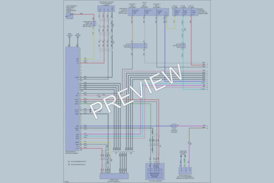 2013 Toyota Priusv Radio wiring diagram preview