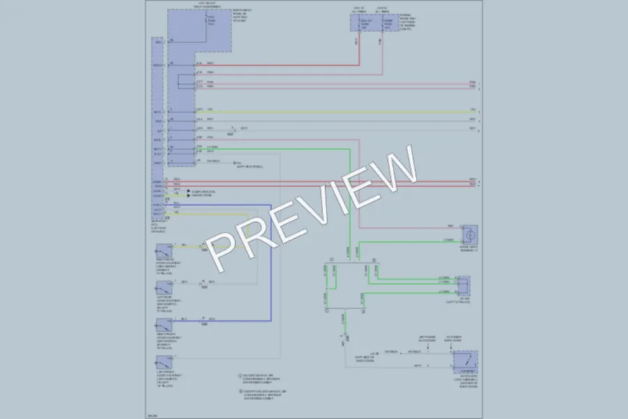 2013 Toyota RAV4 Interior Lights wiring diagram preview